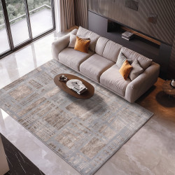 Beauty Home Χαλί Zenia Art 9446 Μπεζ,Γκρι 133x190