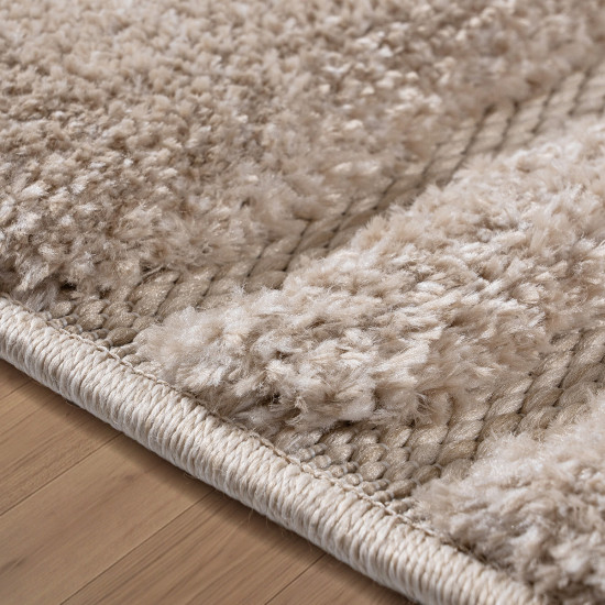 Beauty Home Χαλί Cozy Art 9638 Μπεζ 133x190
