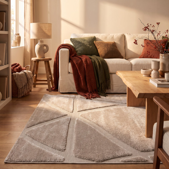 Beauty Home Χαλί Cozy Art 9639 Μπεζ 200x290