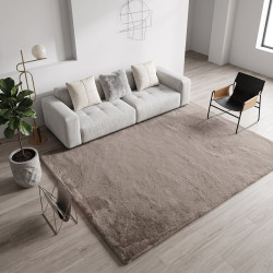 Beauty Home Χαλί Rabbit Art 9642 Μόκα 133x190