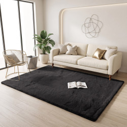 Beauty Home Χαλί Rabbit Art 9644 Μαύρο 133x190