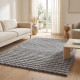 Beauty Home Πατάκι Bubble Art 9664 67x210 Γκρι