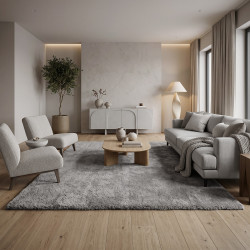 Beauty Home Διάδρομος με το μέτρο Flame Art 9667 67cm Γκρι