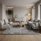 Beauty Home Διάδρομος με το μέτρο Flame Art 9667 67cm Γκρι