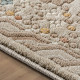 Beauty Home Διάδρομος με το μέτρο Mirage Art 9844 67cm Κρεμ,Μόκα