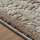 Beauty Home Διάδρομος με το μέτρο Mirage Art 9848 67cm Κρεμ,Μόκα