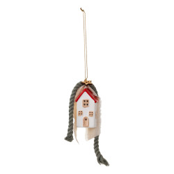 Beauty Home ΚΡΕΜΑΣΤΟ ΚΟΚΚΙΝΟ ΣΠΙΤΙ-ΛΑΔΙ 5 x 30 cm
