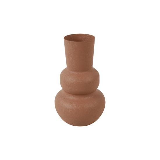 Beauty Home Βάζο μεταλ.terracotta 20,5εκ.