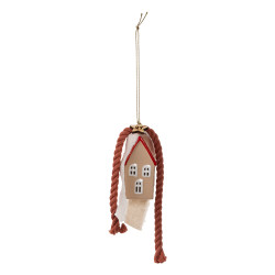 Beauty Home ΚΡΕΜΑΣΤΟ ΚΟΚΚΙΝΟ ΣΠΙΤΙ-ΤΕΡΑΚΟΤΑ 5 x 30 cm