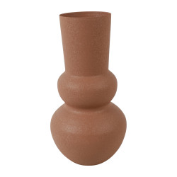 Beauty Home Βάζο μεταλ.terracotta 30,5εκ.