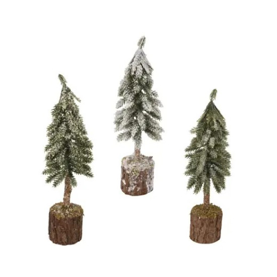Beauty Home Mίνι Έλατο Χιονισμένο 7 x 26 CM Τυχαία επιλογή