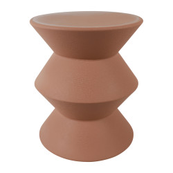 Beauty Home Τραπέζι βοηθ.μεταλ.terracotta 37,5X45