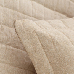 Μαξιλαροθήκη Κουβερλί Λινό Γκρι  1τεμ.