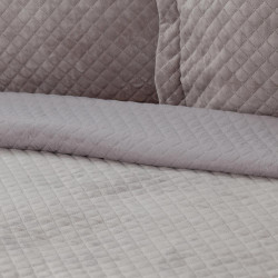 Μαξιλαροθήκη Κουβερλί Βελούδο Γκρι 1τεμ. Μαξιλαροθήκη Κουβερλί Βελούδο Γκρι 1τεμ.