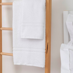 Πετσέτα Ρίγα Λευκό  6τεμ. Πετσέτα Ρίγα Λευκό  6τεμ.