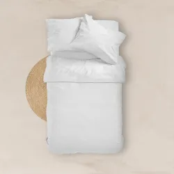 Σεντόνι Μονόχρωμο Solid Μονό 10.Λευκό   1τεμ.