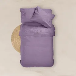 Σεντόνι Μονόχρωμο Solid Μονό 12.Σκούρο Μωβ   1τεμ.