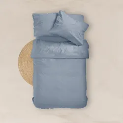 Σεντόνι Μονόχρωμο Solid Ημίδιπλο Με Λάστιχο 2.Ποντικί     1τεμ.