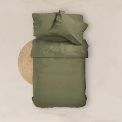 Σεντόνι Μονόχρωμο Solid Μονό 22.Χακί   1τεμ.