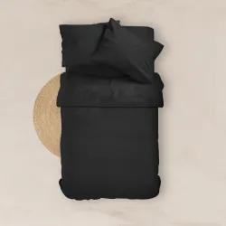 Σεντόνι Μονόχρωμο Solid Μονό 3.Μαύρο     1τεμ.