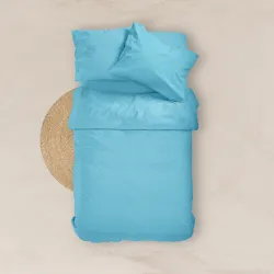 Σεντόνι Μονόχρωμο Solid Μονό 6.6.Τυρκουάζ     1τεμ.