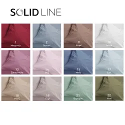 Σεντόνι Μονόχρωμο Solid Ημίδιπλο Με Λάστιχο 13.Σάπιο Μήλο   1τεμ.