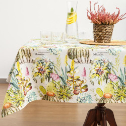 Τραπεζομάντηλο Melocactos Μπεζ-Κίτρινο  1τεμ.