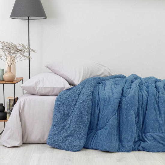 Κουβερτοπάπλωμα Cozy King Size Πετρόλ  1τεμ.