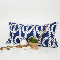 Μαξιλάρι Διακοσμητικό Marino Μπλε  1τεμ.