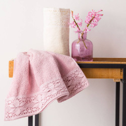 Πετσέτα Προσώπου Rosalie Ροζέ 3τεμ. Πετσέτα Προσώπου Rosalie Ροζέ 3τεμ.