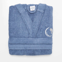 Μπουρνούζι Ενηλίκων Με Κουκούλα Logo Μπλε Μπλε 1τεμ. Μπουρνούζι Ενηλίκων Με Κουκούλα Logo Μπλε Μπλε 1τεμ.