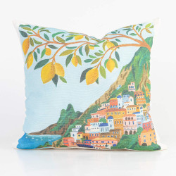 Μαξιλάρι Διακοσμητικό Printed Σχέδιο 54 Εκρού  1τεμ.