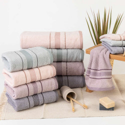 Πετσέτες Σετ 6ΤΜΧ Folio Γκρι  1τεμ.