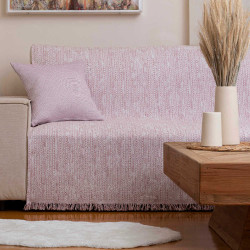 Ριχτάρι Βαμβακερό Τριθέσιο Boho Λιλά  1τεμ.