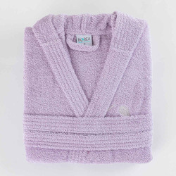 Μπουρνούζι Ενηλίκων Με Κουκούλα Logo Λιλά Λιλά 1τεμ. Μπουρνούζι Ενηλίκων Με Κουκούλα Logo Λιλά Λιλά 1τεμ.