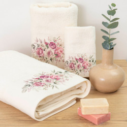 Πετσέτες Σετ 2ΤΜΧ Agnes Λευκό 1τεμ. Πετσέτες Σετ 2ΤΜΧ Agnes Λευκό 1τεμ.