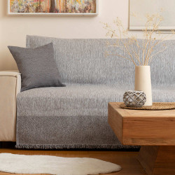 Ριχτάρι Σενίλ Τετραθέσιο Square Γκρι  1τεμ.