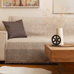 Ριχτάρι Σενίλ Τετραθέσιο Square Μπεζ  1τεμ.