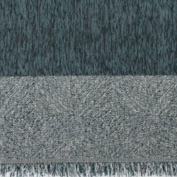 Ριχτάρι Σενίλ Τετραθέσιο Square Πετρόλ  1τεμ.