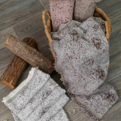 Ριχτάρι Σενίλ Τετραθέσιο Trace Γκρι  1τεμ.