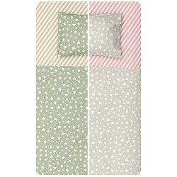 Σεντόνια Κούνιας Σετ Jingle Γκρι Γκρι  1τεμ. Σεντόνια Κούνιας Σετ Jingle Γκρι Γκρι  1τεμ.