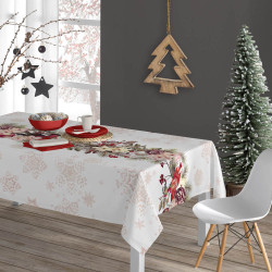 Τραβέρσα Χριστουγεννιάτικη Robin Εκρού 1τεμ. Τραβέρσα Χριστουγεννιάτικη Robin Εκρού 1τεμ.