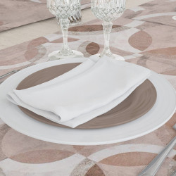 Τραβέρσα Κύκλοι Μπεζ Μπεζ  1τεμ.