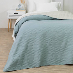 Κουβερλί Diamond Μονό Γκρι-Γκρι ανοιχτό  1τεμ.