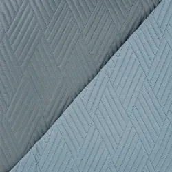 Κουβερλί Diamond Μονό Σιέλ-Γκρι  1τεμ.