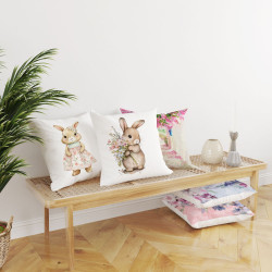 Μαξιλάρι Διακοσμητικό Printed Σχέδιο 67 Λευκό  1τεμ. Μαξιλάρι Διακοσμητικό Printed Σχέδιο 67 Λευκό  1τεμ.