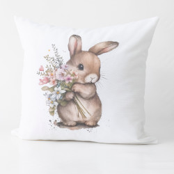 Μαξιλάρι Διακοσμητικό Printed Σχέδιο 67 Λευκό  1τεμ.