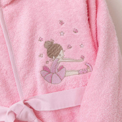 Μπουρνούζι Βρεφικό Ballerina Ροζ  1τεμ. Μπουρνούζι Βρεφικό Ballerina Ροζ  1τεμ.