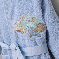 Μπουρνούζι Βρεφικό Toys Σιέλ  1τεμ. Μπουρνούζι Βρεφικό Toys Σιέλ  1τεμ.