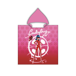 Παιδικό Πόντσο Microfiber Ladybug Κόκκινο  1τεμ. Παιδικό Πόντσο Microfiber Ladybug Κόκκινο  1τεμ.